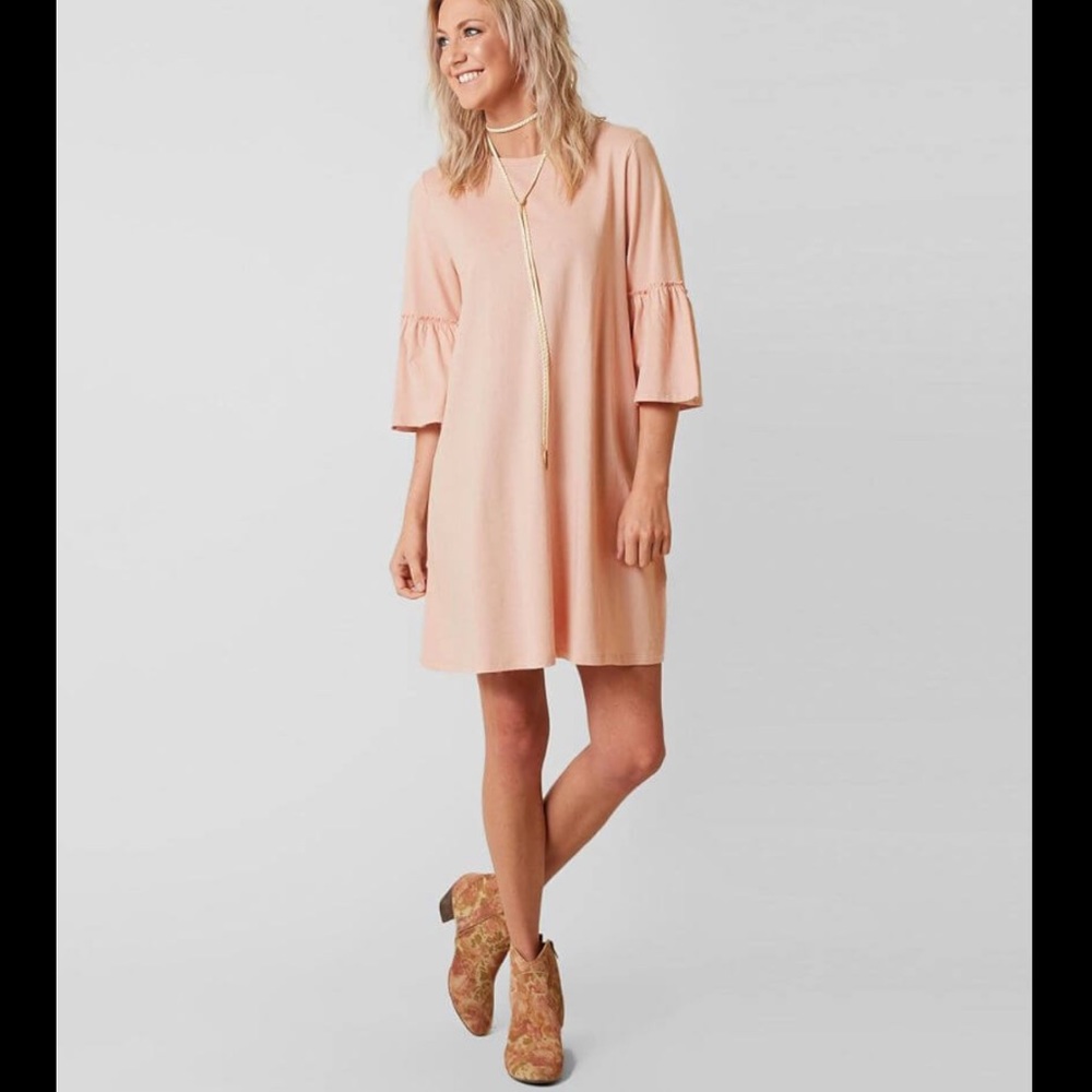White Crow Knit Dress